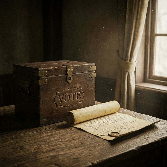 15th Amendment Ballot Box